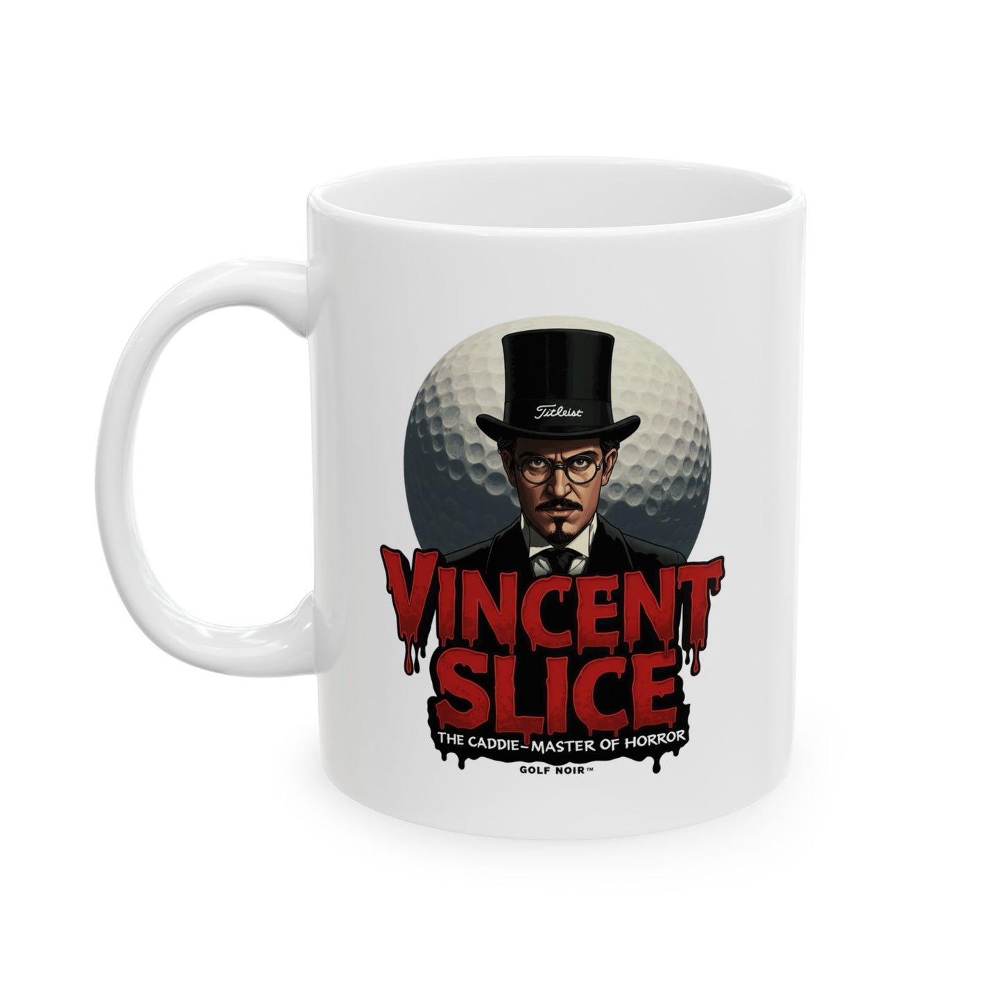 VINCENT SLICE Mug - The Caddie-Master of Horror