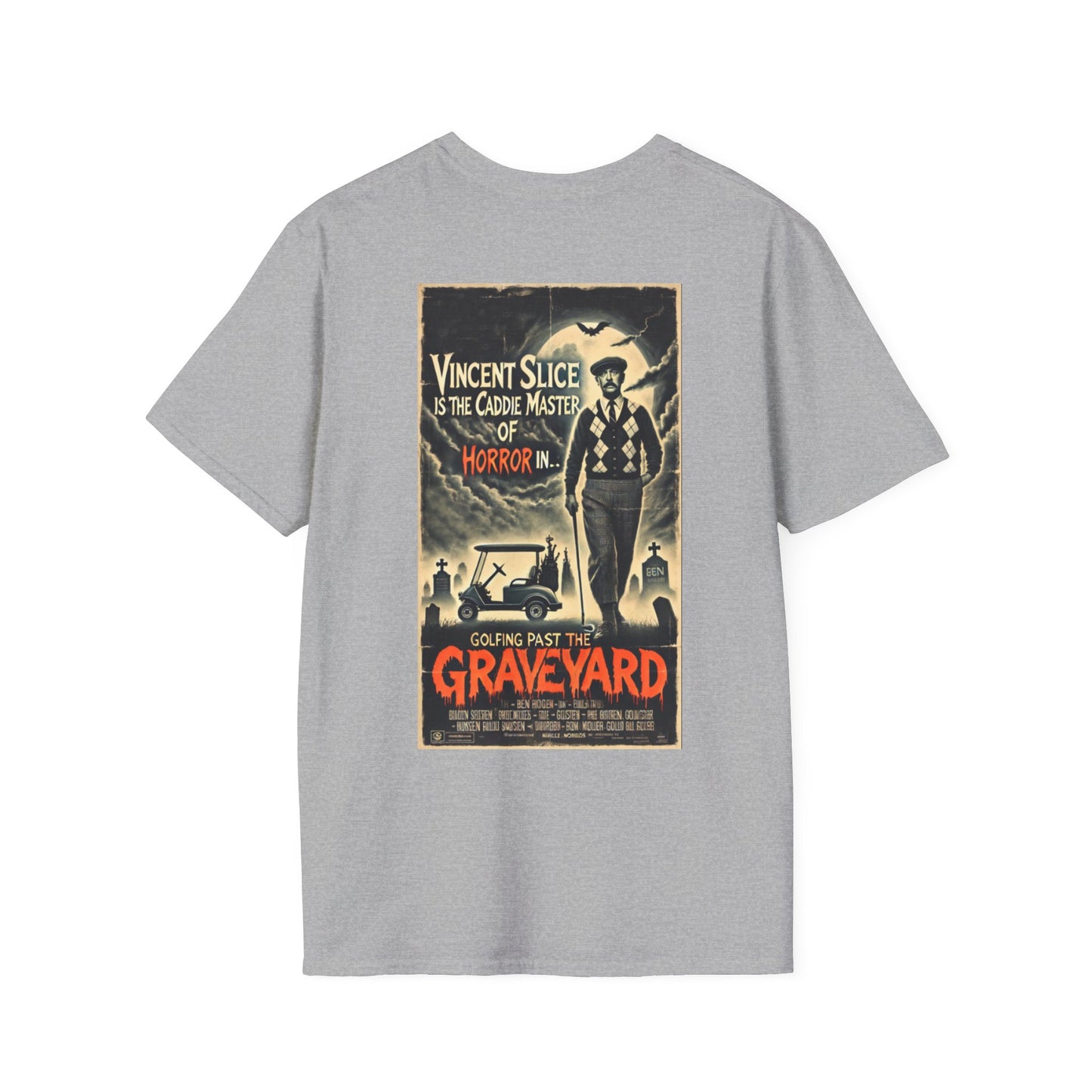 GOLFING PAST THE GRAVEYARD T-Shirt - Starring VINCENT SLICE