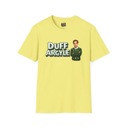 DUFF ARGYLE T-Shirt - The King of Snobs