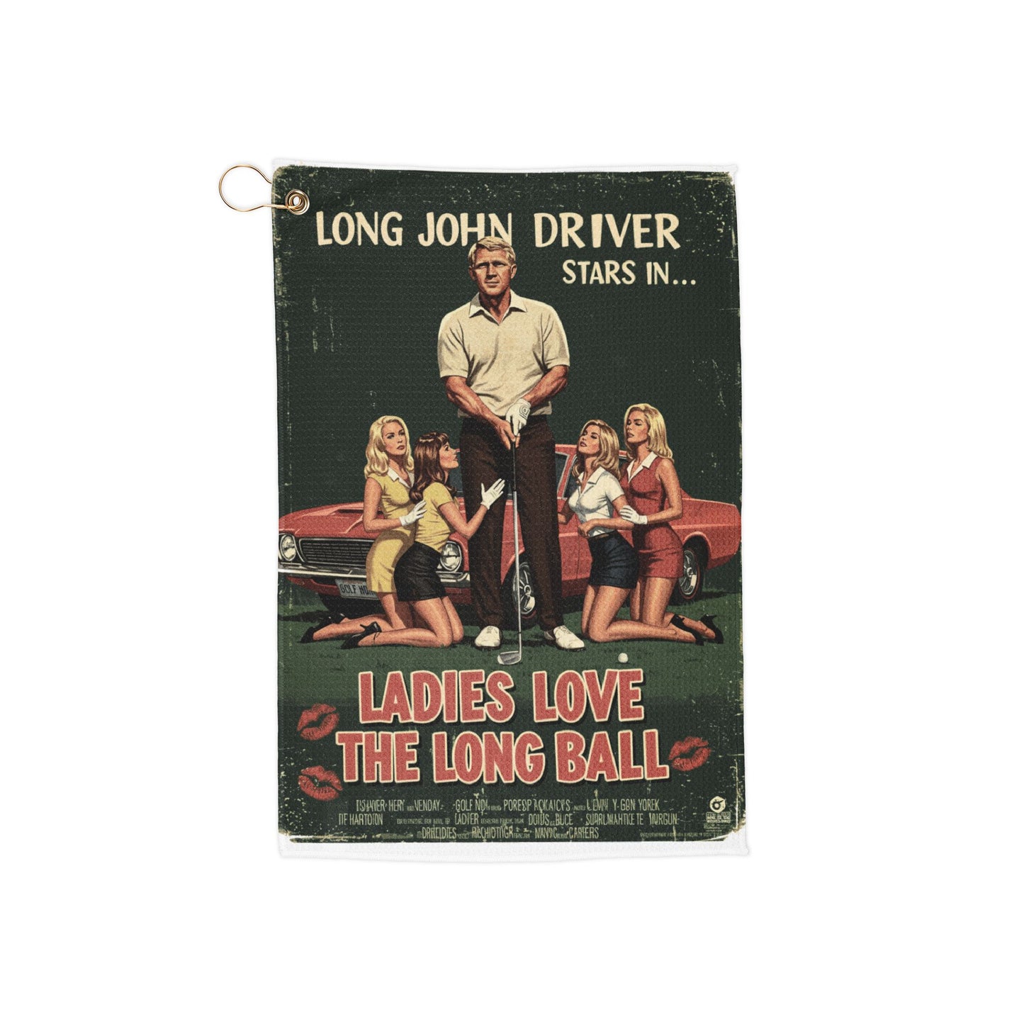 Long John Driver Towel - Ladies Love The Long Ball