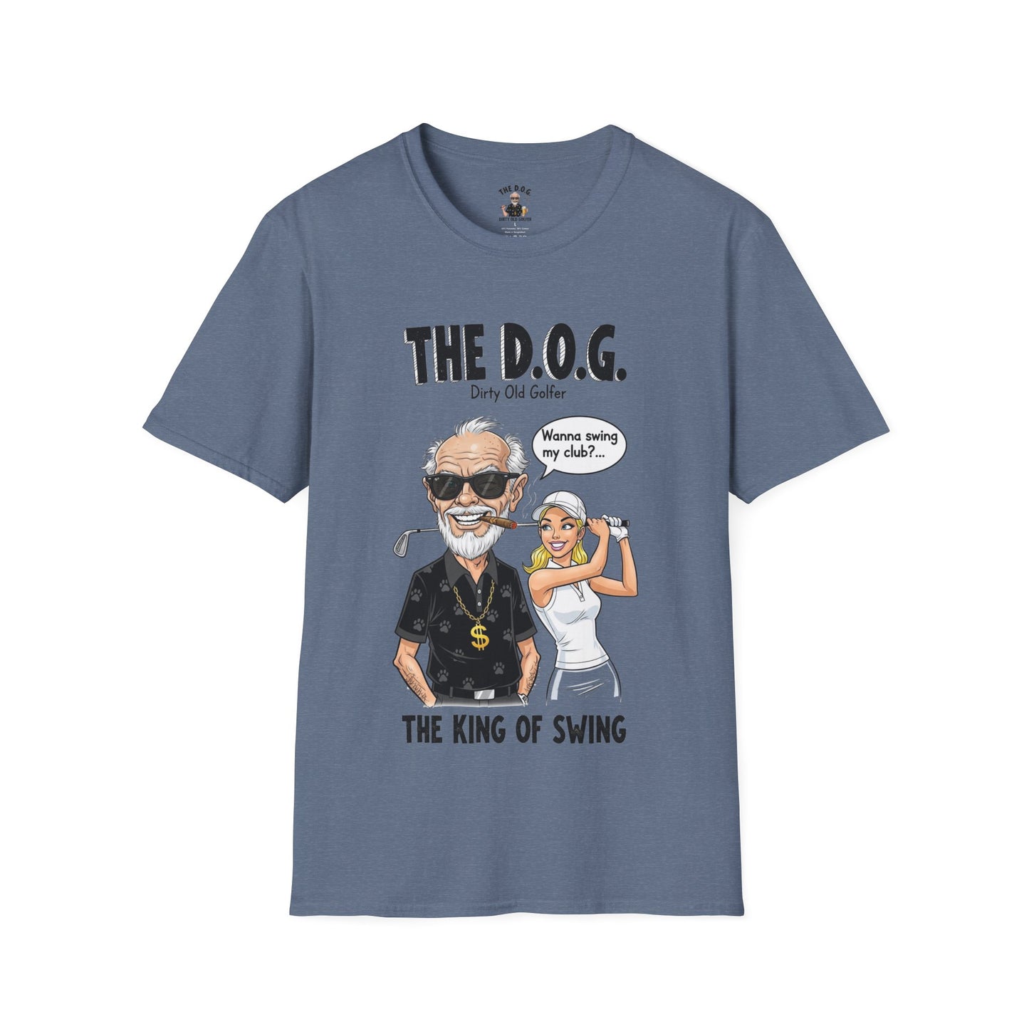 The D.O.G. Golf T-Shirt — The King of Swing