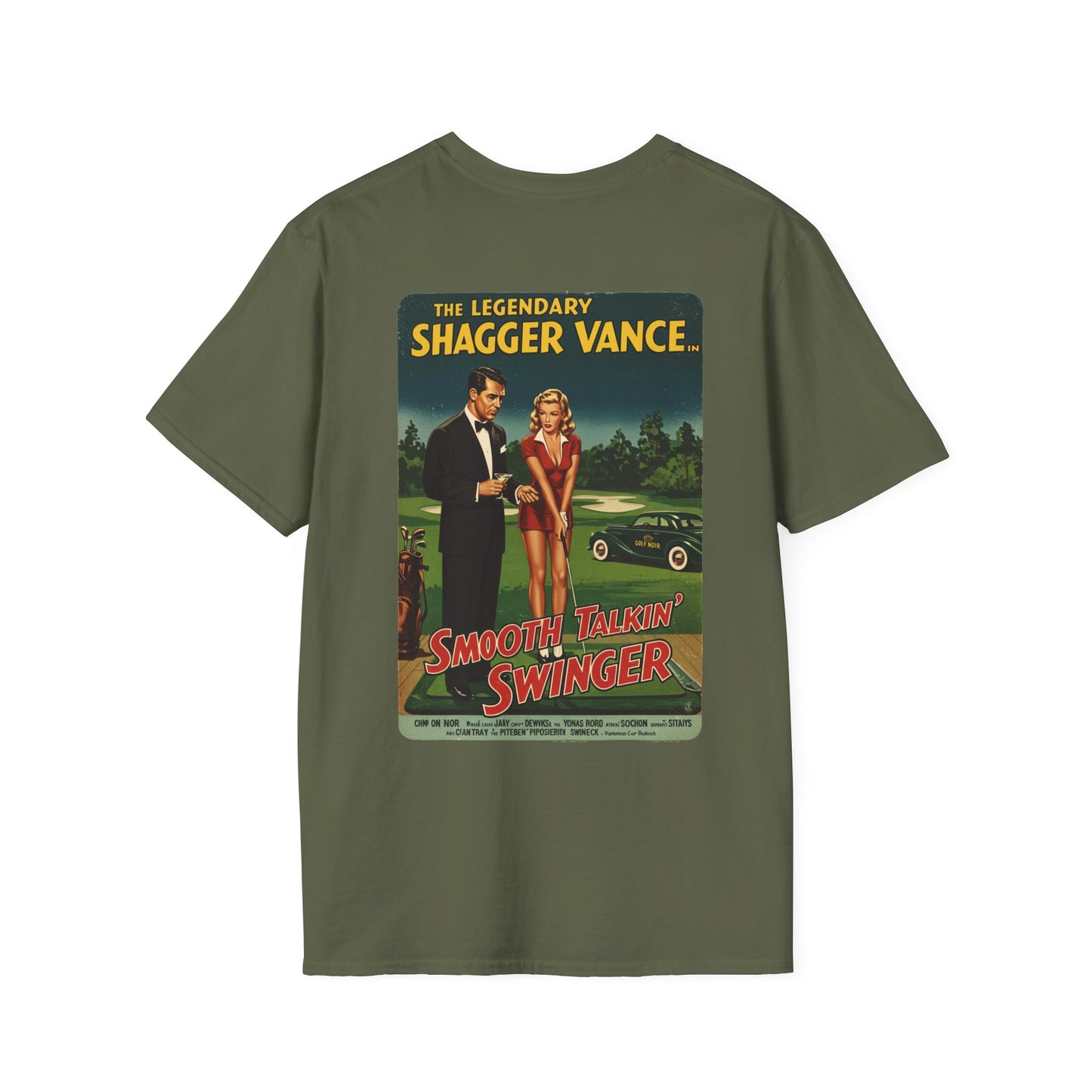 SMOOTH TALKIN' SWINGER T-Shirt - Starring THE LEGENDARY SHAGGER VANCE