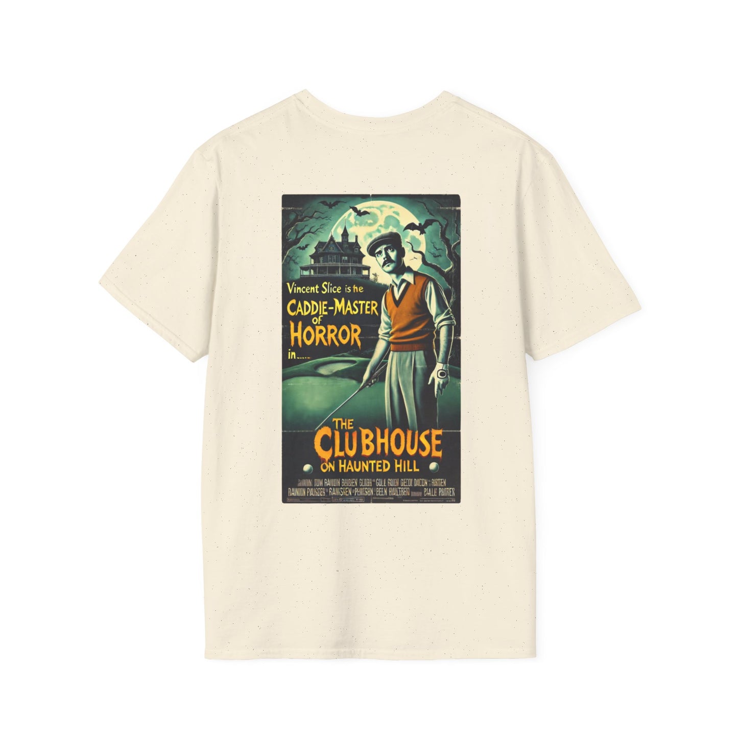 THE CLUBHOUSE ON HAUNTED HILL T-Shirt - Starring VINCENT SLICE