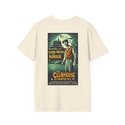 THE CLUBHOUSE ON HAUNTED HILL T-Shirt - Starring VINCENT SLICE