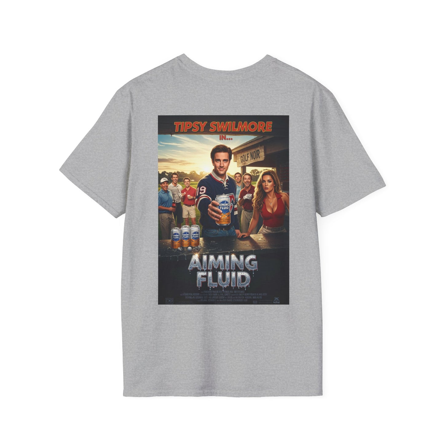 AIMING FLUID T-Shirt - Starring TIPSY SWILMORE