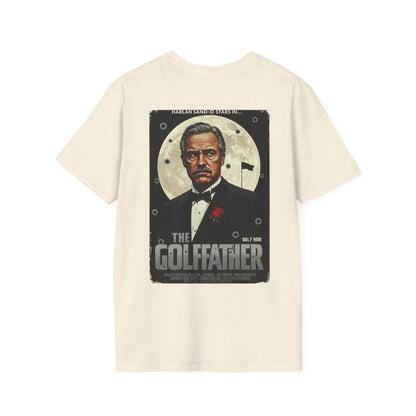 THE GOLFFATHER T-Shirt - Starring HARLAN SAND-O