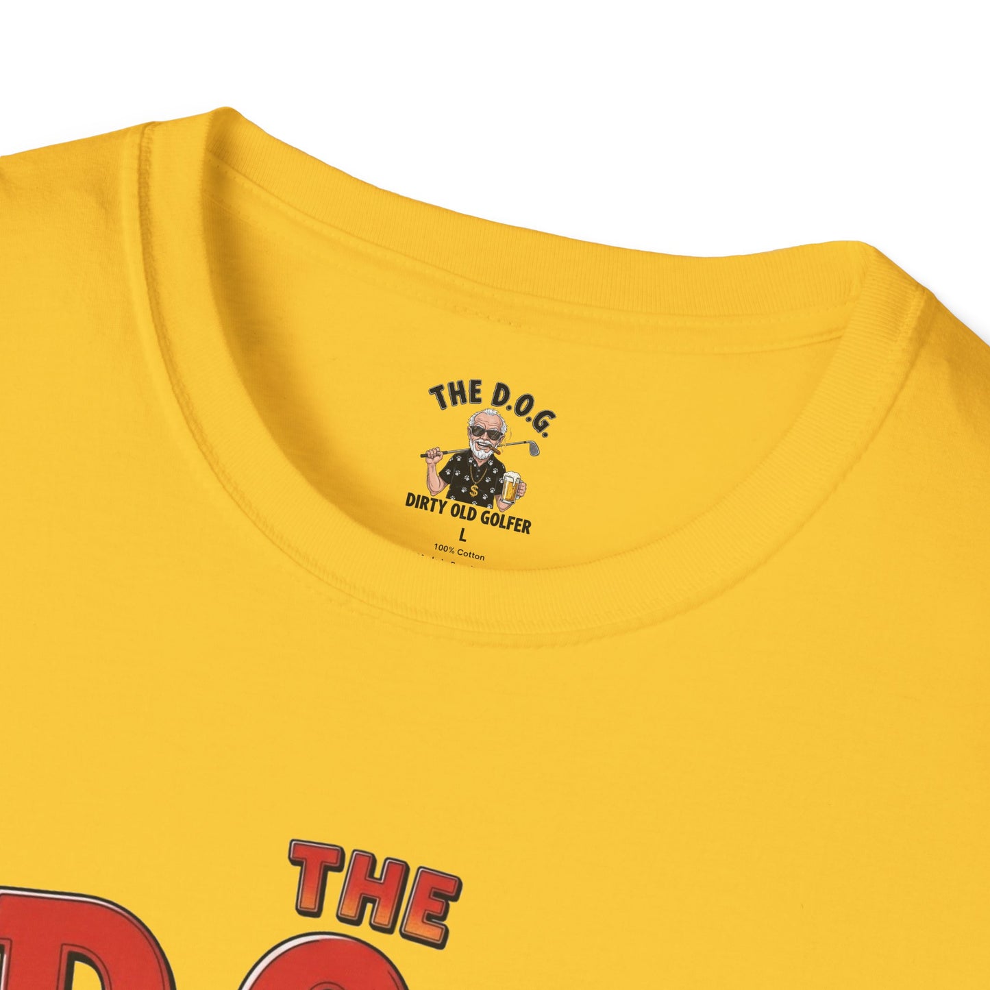 The D.O.G. T-Shirt – Never Too Old - Golf Noir Signature Apparel