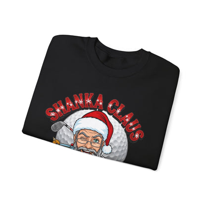 SHANKA CLAUS Crewneck Sweatshirt - Forget The Milk & Cookies, This Claus Needs Mulligans & Martinis!