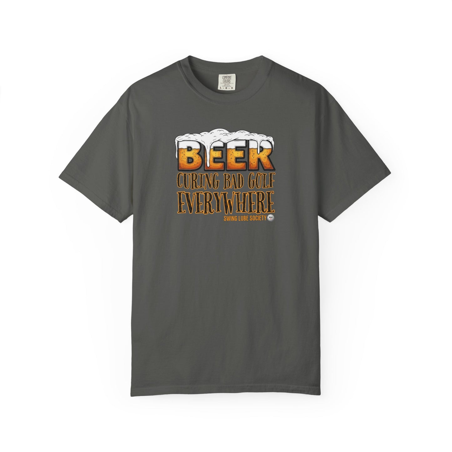 Beer Curing Bad Golf T-Shirt – Swing Lube Society Signature Apparel