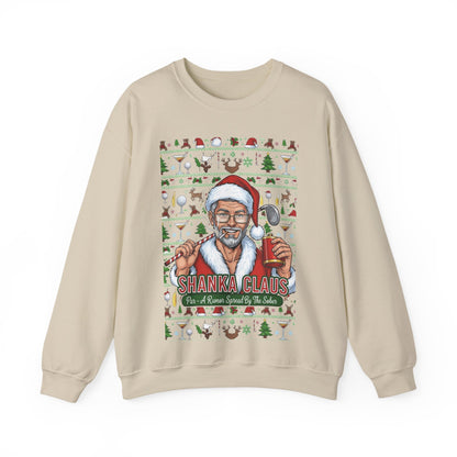 SHANKA CLAUS Ugly Christmas Sweatshirt – Par - A Rumor Spread By The Sober