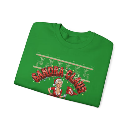 SANDRA CLAUS Ugly Golf Christmas Sweatshirt - Wanna' Tap That?..