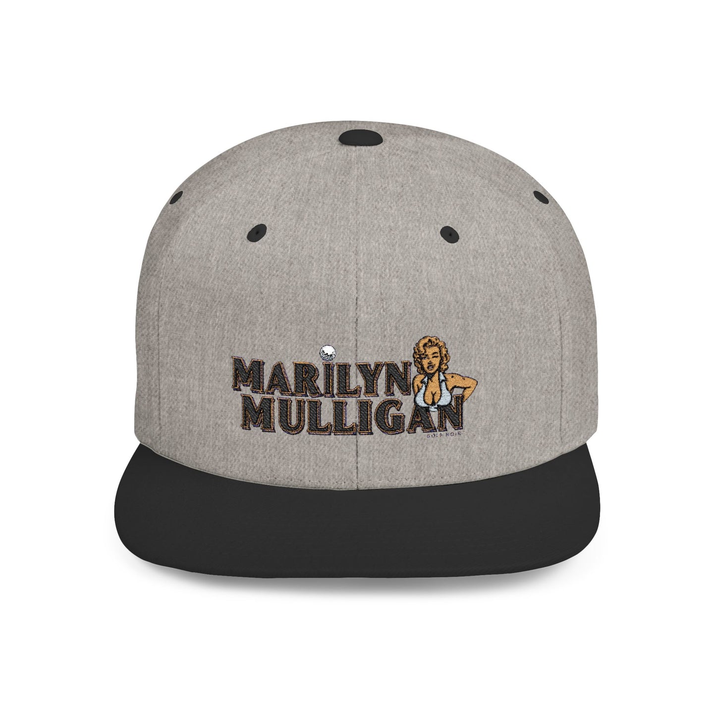 Marilyn Mulligan Flat Bill Snapback Cap