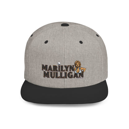Marilyn Mulligan Flat Bill Snapback Cap