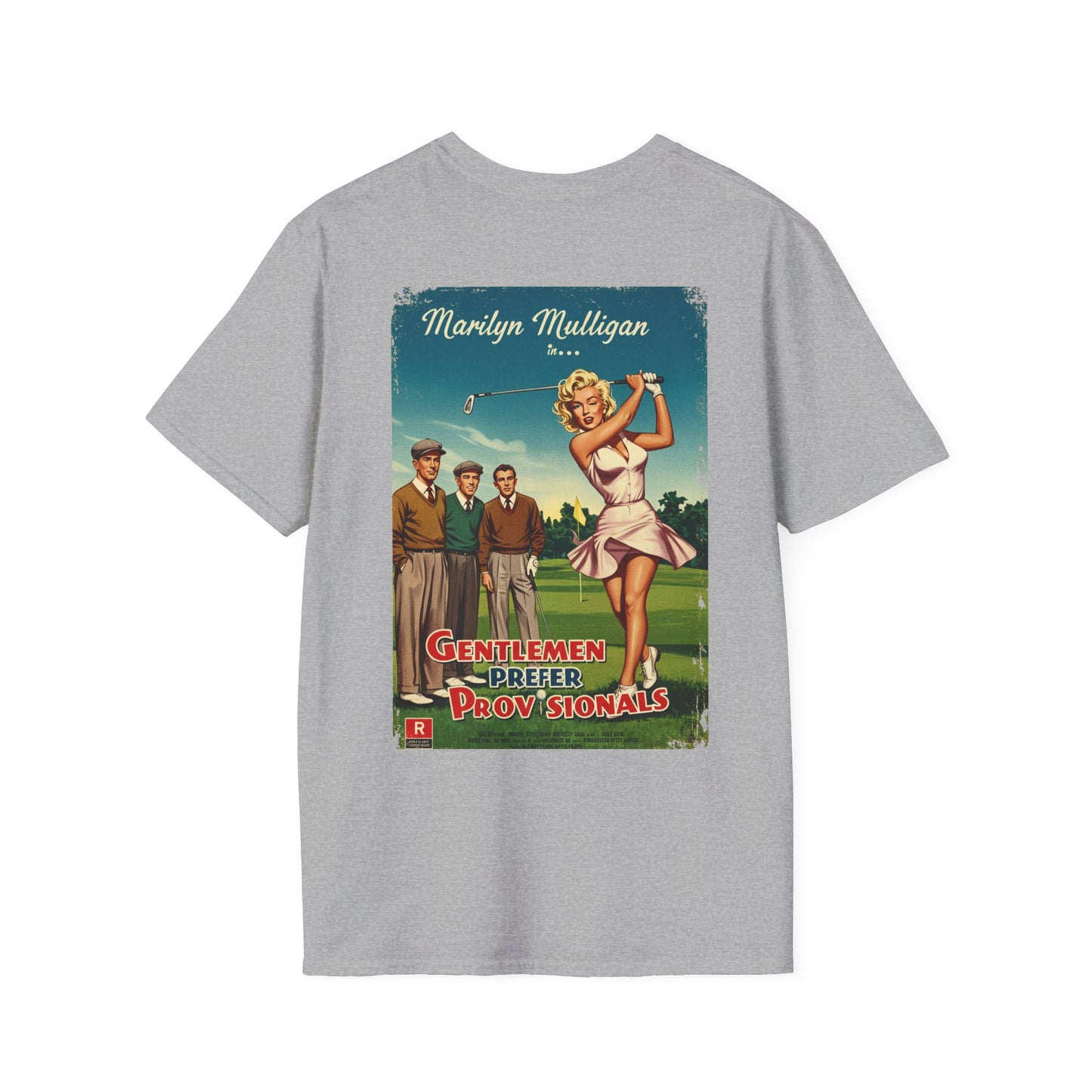 GENTLEMEN PREFER PROVISIONALS T-Shirt - Starring MARILYN MULLIGAN