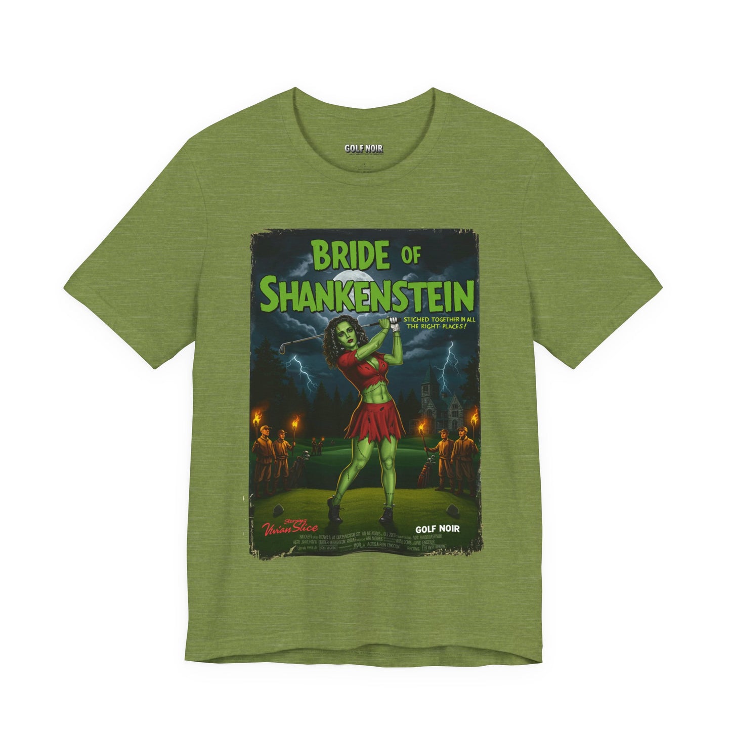 BRIDE OF SHANKENSTEIN T-Shirt - Starring VIVIAN SLICE (A Vincent Slice Design)