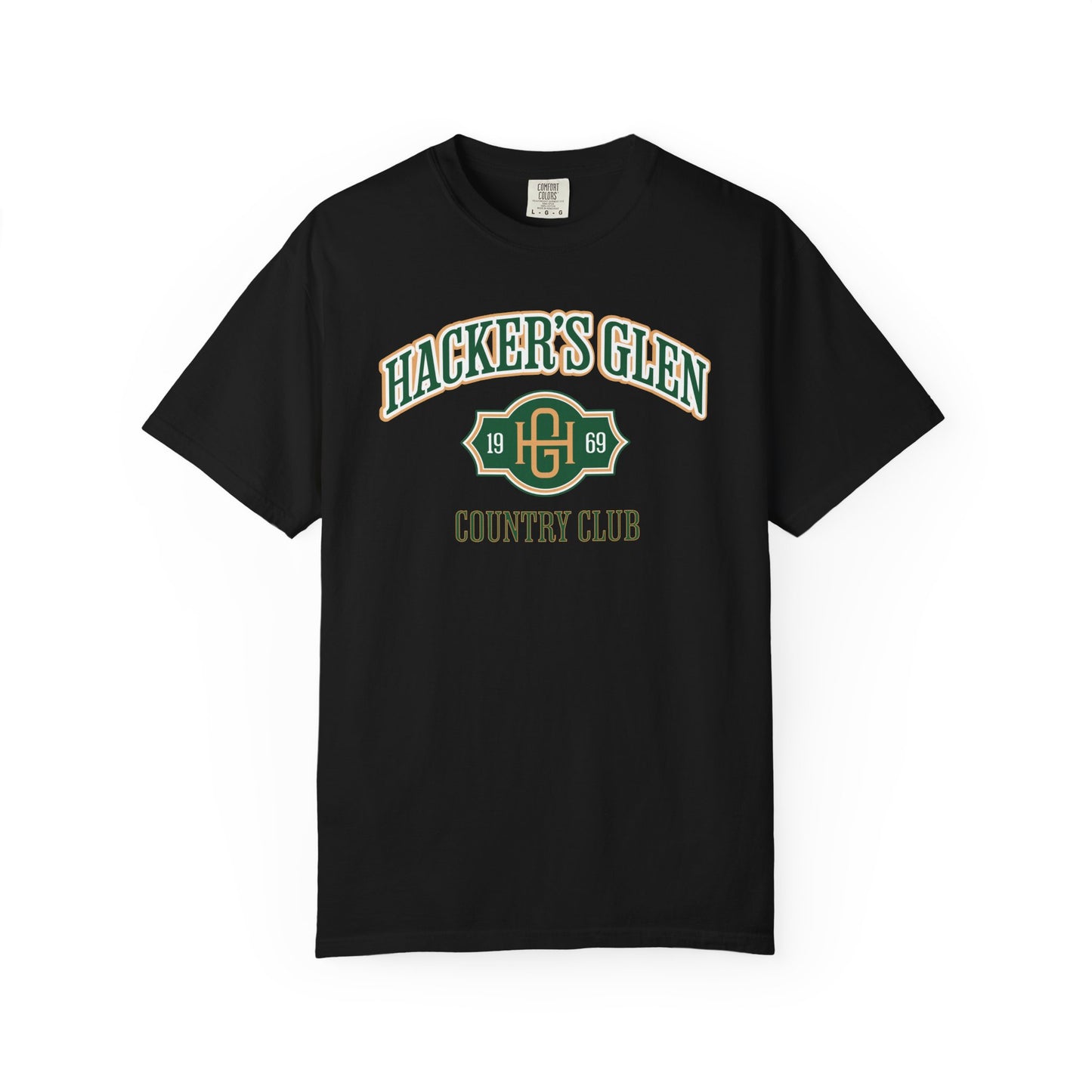 Hacker's Glen Country Club T-Shirt - Fictional Fairways Signature Apparel