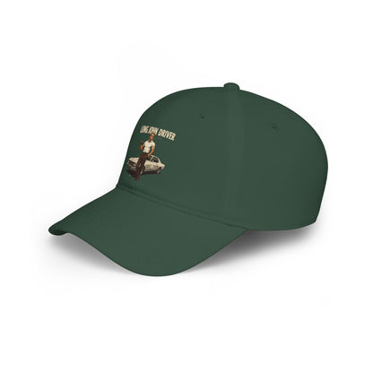 Long John Driver Baseball Cap — Golf Noir Statement Headwear