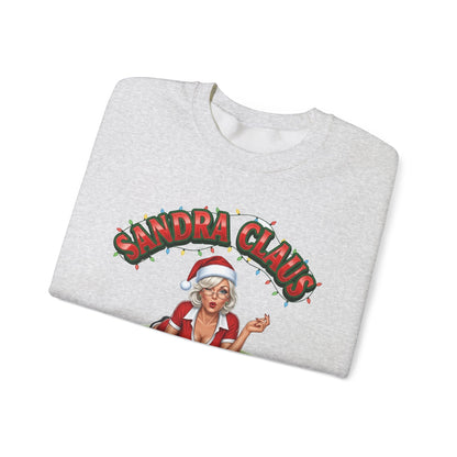 SANDRA CLAUS Sweatshirt - I Love It When They're In The Leather