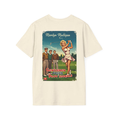 GENTLEMEN PREFER PROVISIONALS T-Shirt - Starring MARILYN MULLIGAN