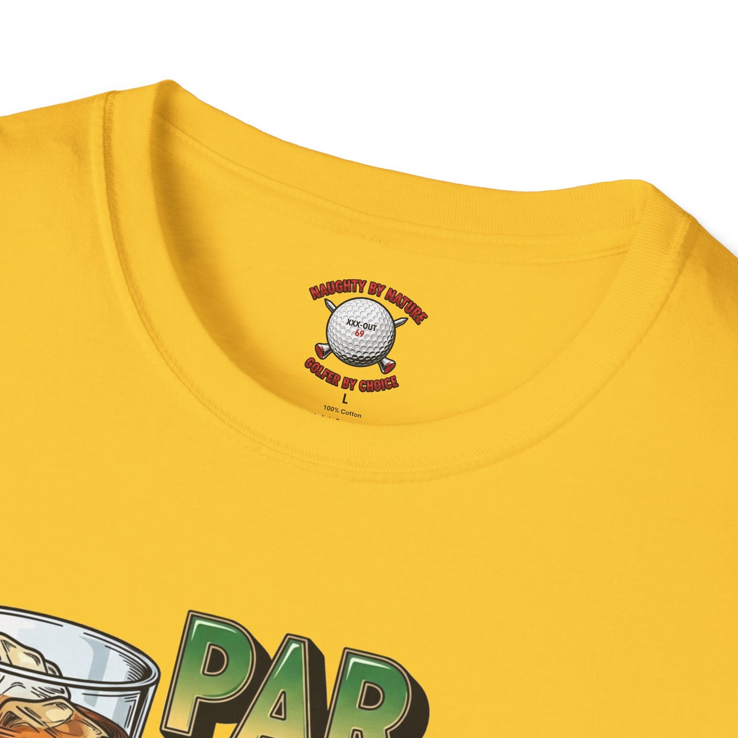 Par, A Rumor Golf T-Shirt — XXX-OUT Design Signature Apparel