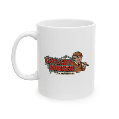 Grouchy Bunker Mug - The Mad Hacker