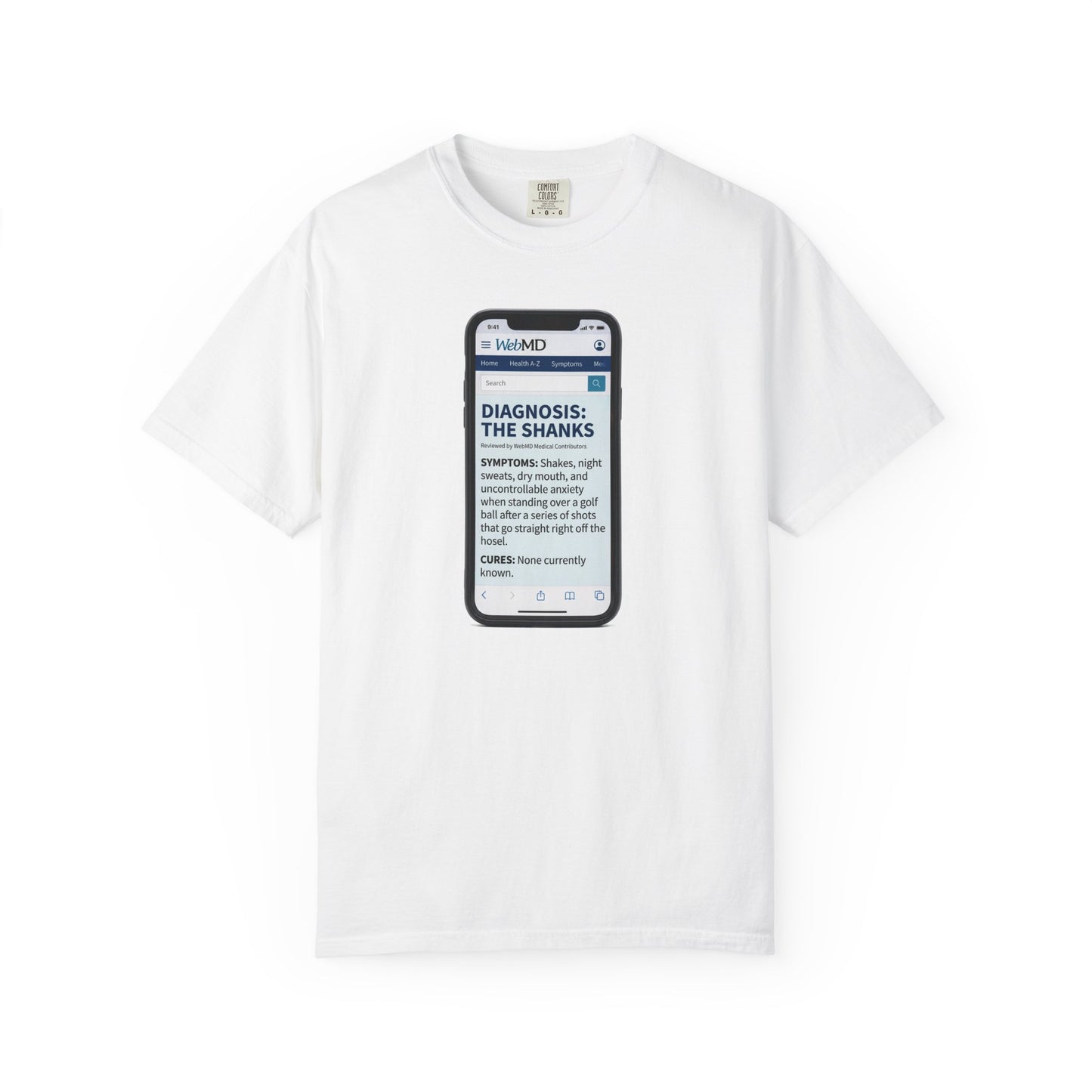 Diagnosis: The Shanks T-Shirt — The Shag Bag Apparel