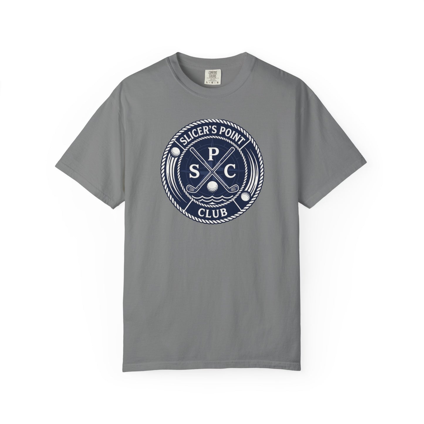 Slicer's Point Club T-Shirt – Fictional Fairways Signature Apparel