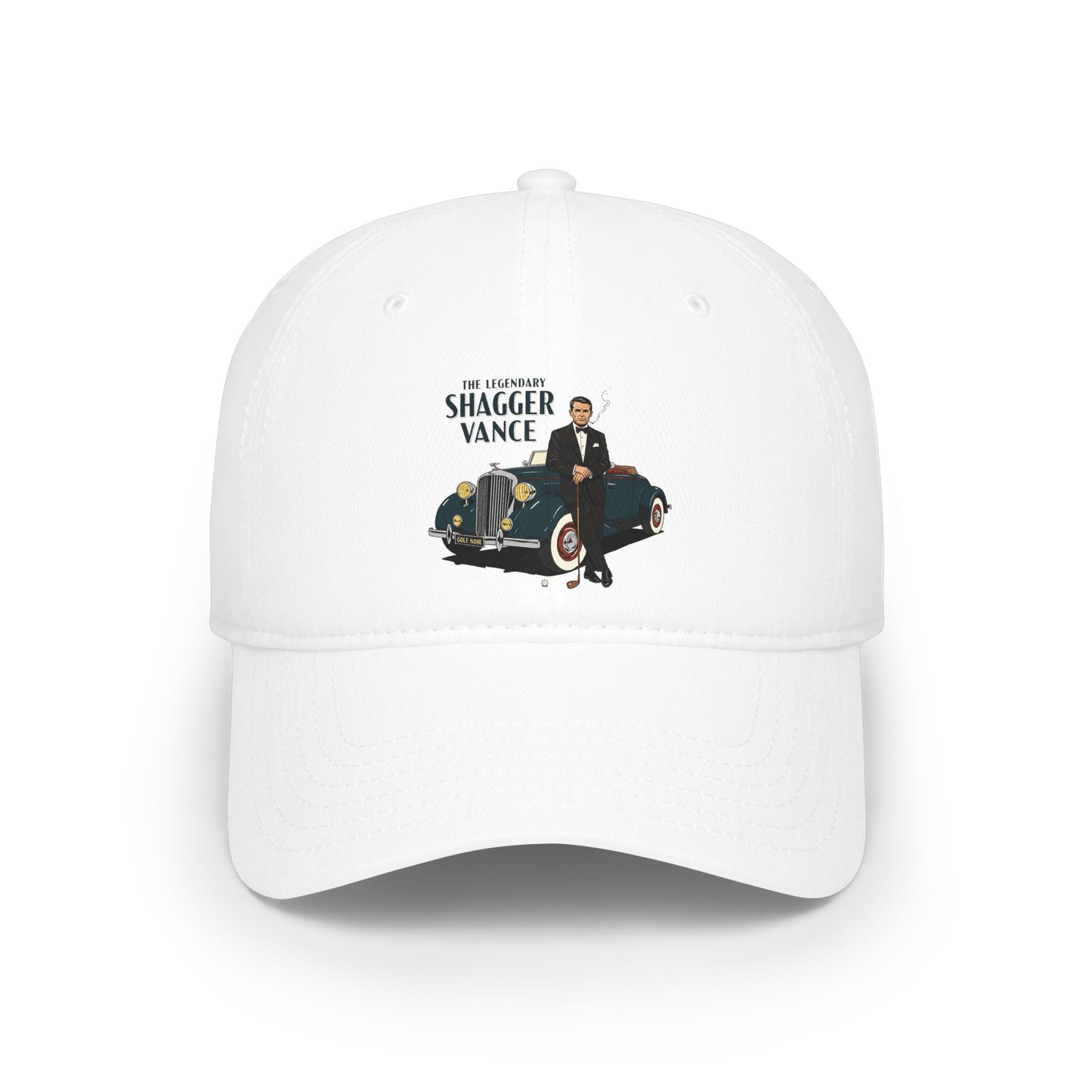 The Legendary Shagger Vance Baseball Cap — Golf Noir Statement Headwear