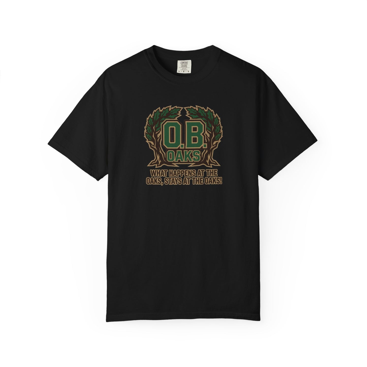 Oaks 'OB' T-Shirt — Fictional Fairways Signature Apparel