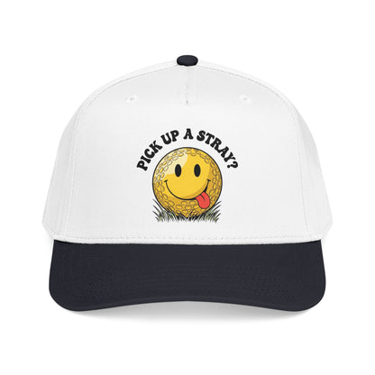 Pick Up A Stray? golf hat - It's a Golf Day Statement Headwear