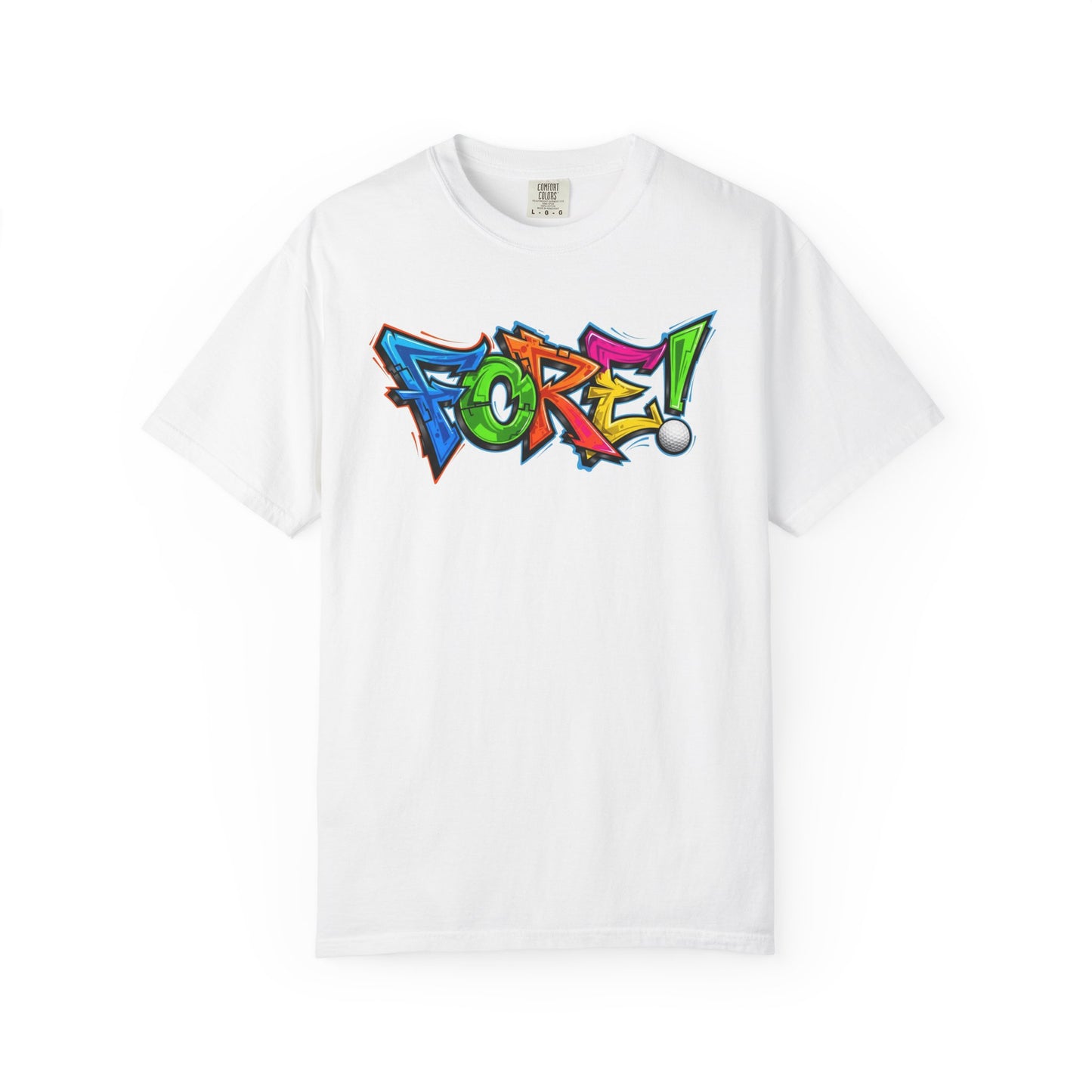 “FORE!” Golf T-Shirt — Golffiti Signature Apparel