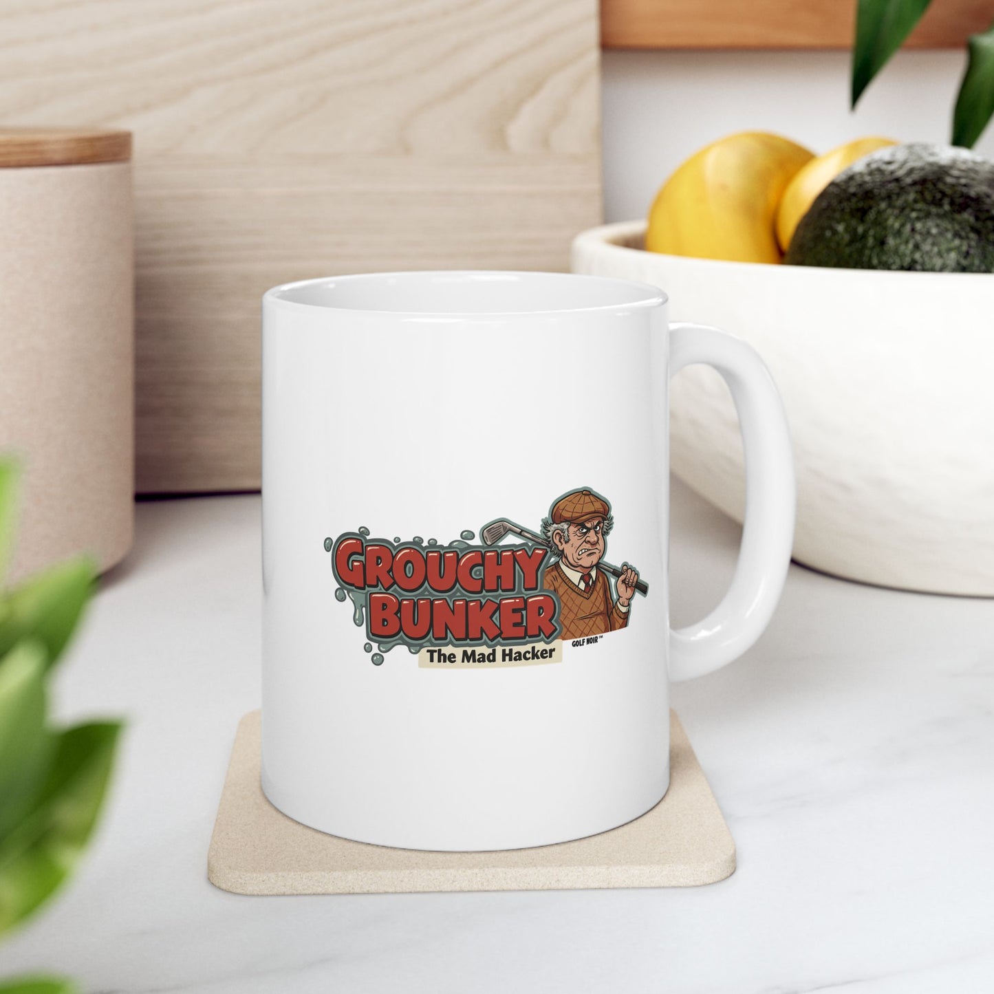 Grouchy Bunker Mug - The Mad Hacker