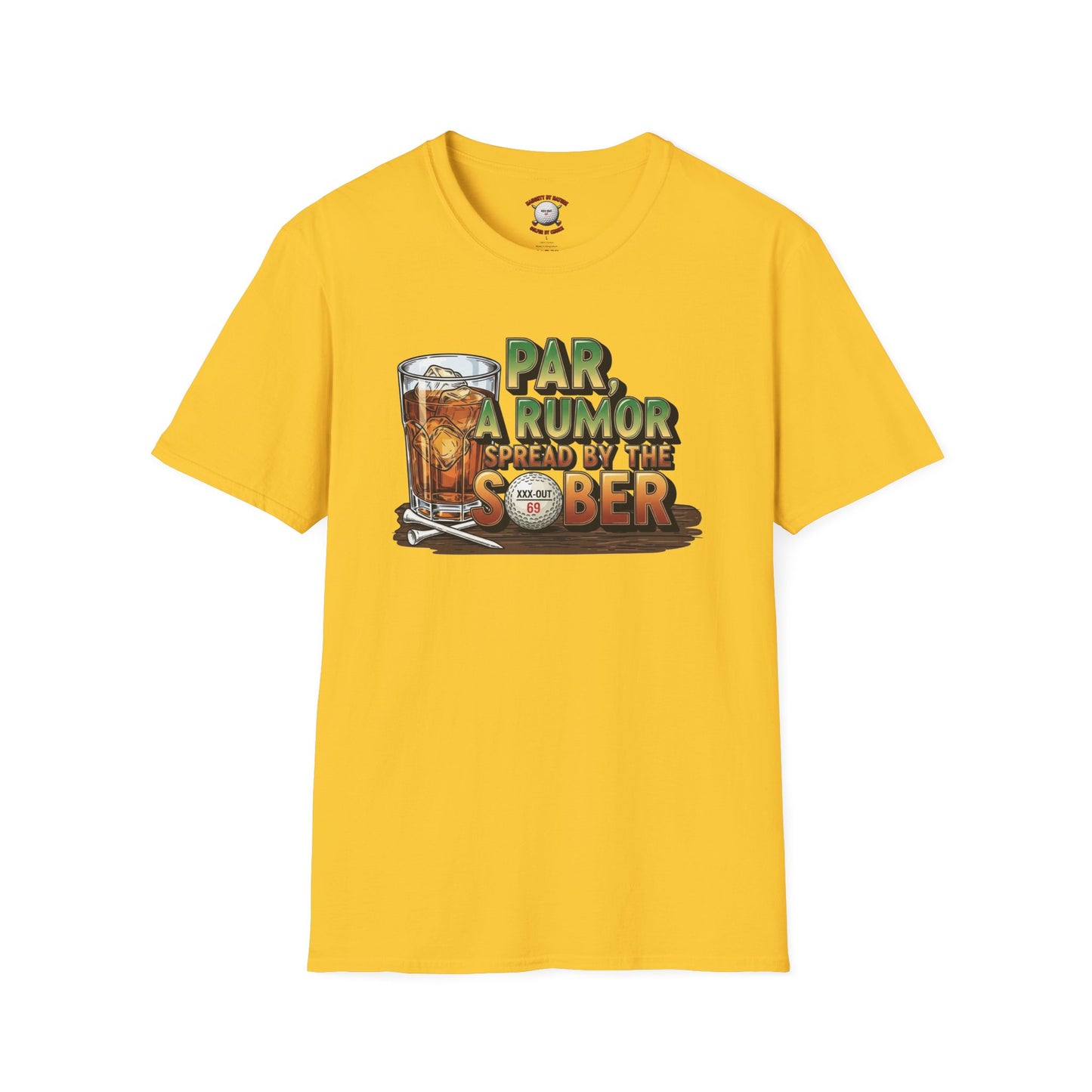 Par, A Rumor Golf T-Shirt — XXX-OUT Design Signature Apparel