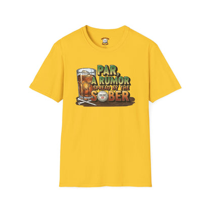 Par, A Rumor Golf T-Shirt — XXX-OUT Design Signature Apparel