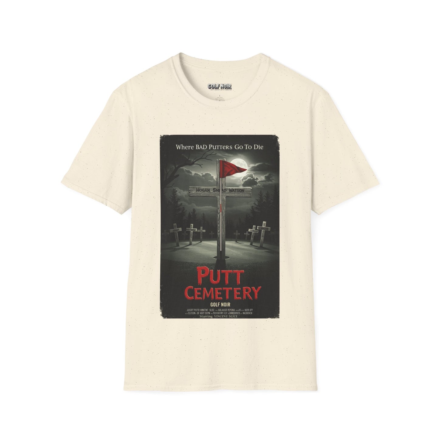 PUTT CEMETARY T-Shirt - Starring VINCENT SLICE