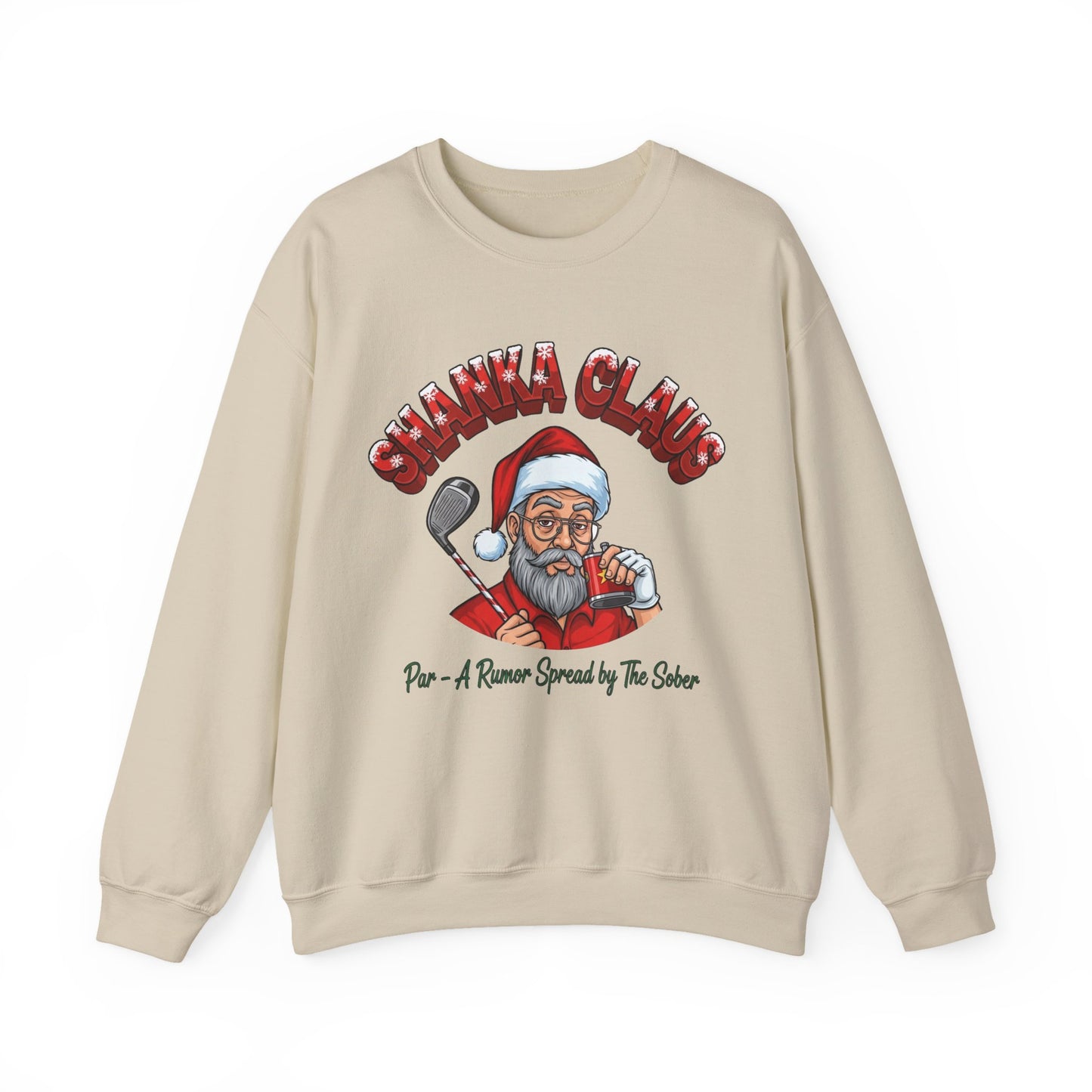 SHANKA CLAUS Crewneck Sweatshirt - Par - A Rumor Spread by The Sober