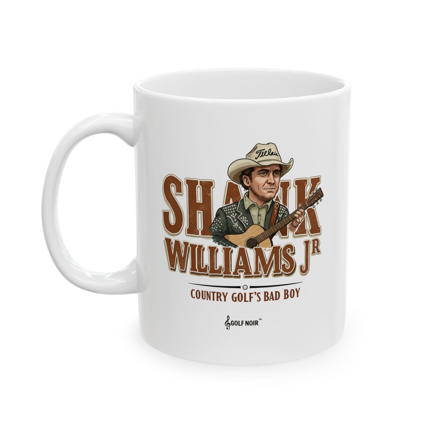 SHANK WILLIAMS JR. Mug - Country Golf's Bad Boy