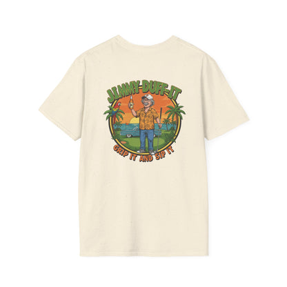 GRIP IT AND SIP IT T-Shirt - Starring JIMMY DUFF-IT