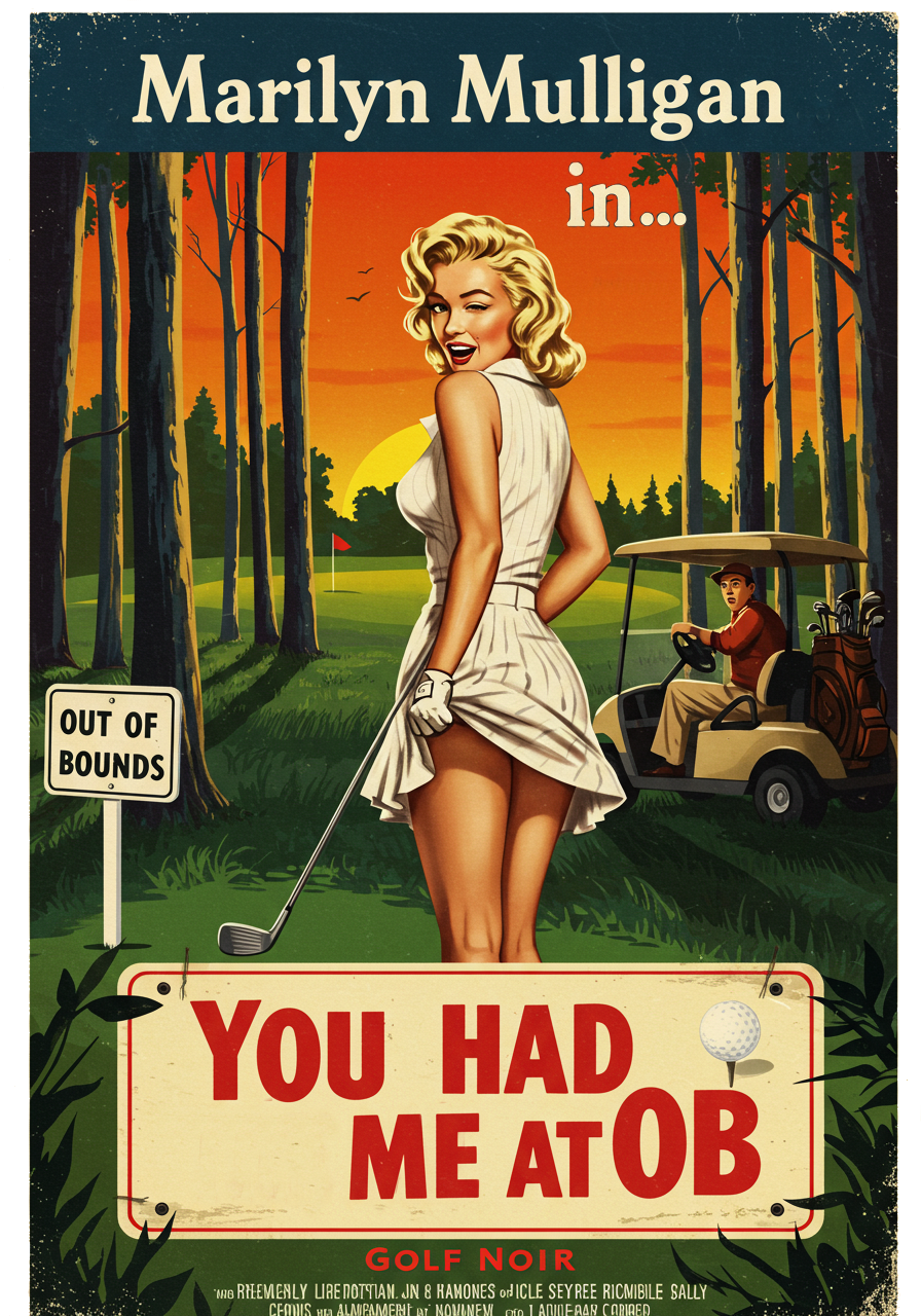 YOU HAD ME AT OB T-Shirt - Starring MARILYN MULLIGAN