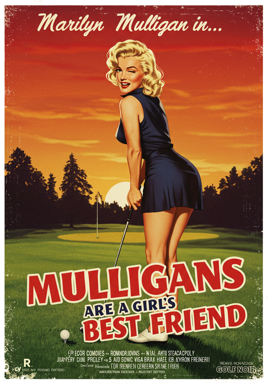 MULLIGANS ARE A GIRL'S BEST FRIEND T-Shirt - Starring MARILYN MULLIGAN