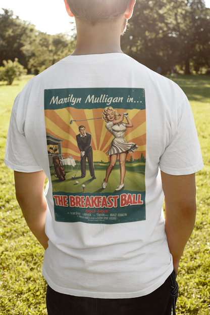 THE BREAKFAST BALL T-Shirt - Starring MARILYN MULLIGAN
