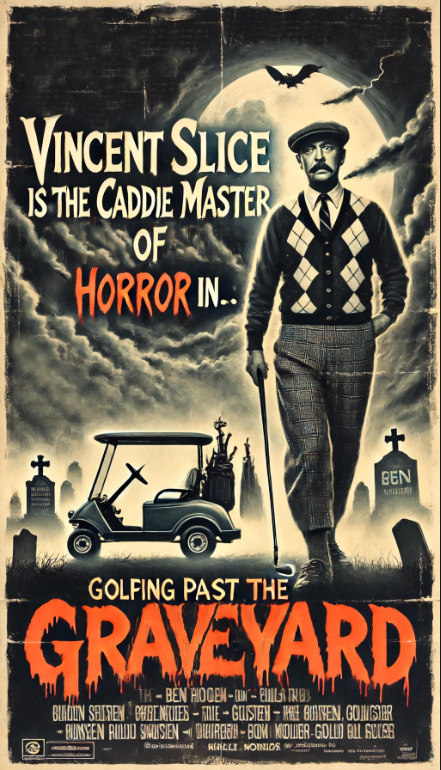 GOLFING PAST THE GRAVEYARD T-Shirt - Starring VINCENT SLICE