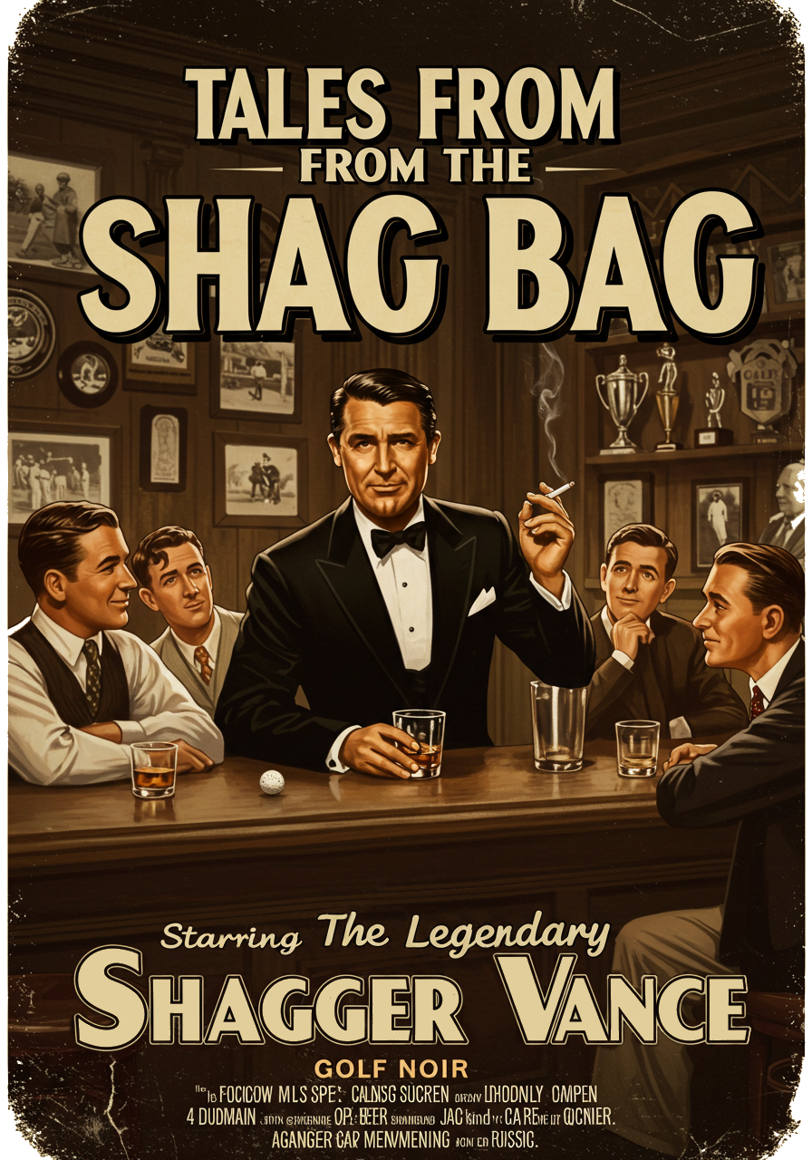 TALES FROM THE SHAG BAG T-Shirt - Starring THE LEGENDARY SHAGGER VANCE