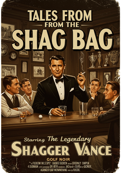 TALES FROM THE SHAG BAG T-Shirt - Starring THE LEGENDARY SHAGGER VANCE