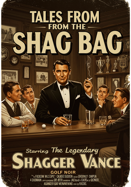 TALES FROM THE SHAG BAG T-Shirt - Starring THE LEGENDARY SHAGGER VANCE