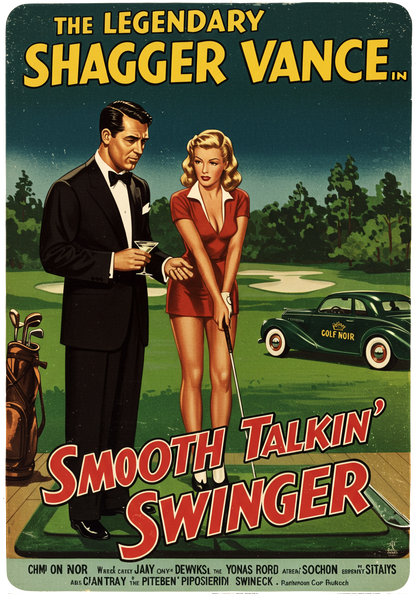 SMOOTH TALKIN' SWINGER T-Shirt - Starring THE LEGENDARY SHAGGER VANCE