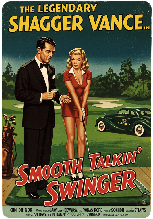 SMOOTH TALKIN' SWINGER T-Shirt - Starring THE LEGENDARY SHAGGER VANCE