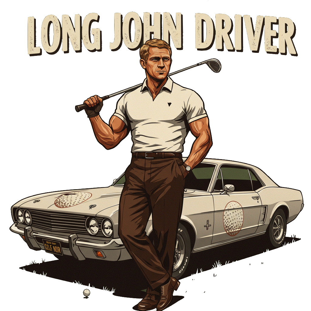 LONG JOHN DRIVER T-Shirt - King of The Long Ball