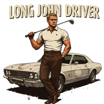 LONG JOHN DRIVER T-Shirt - King of The Long Ball