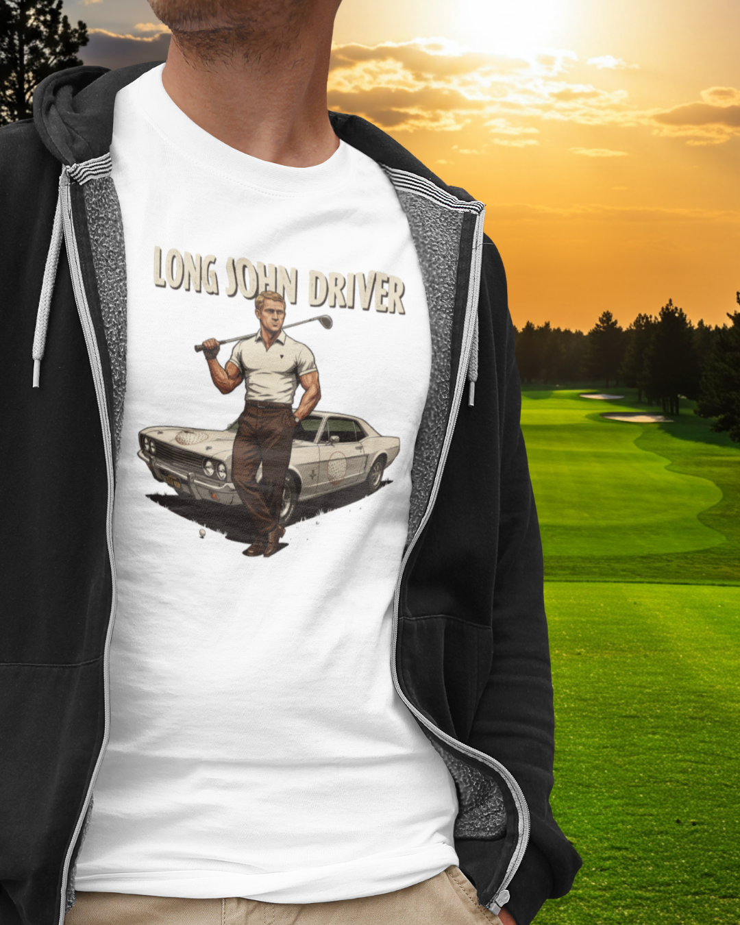 LONG JOHN DRIVER T-Shirt - King of The Long Ball